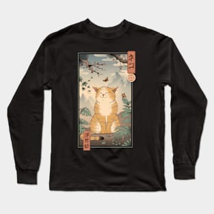 Edo Cat Long Sleeve T-Shirt